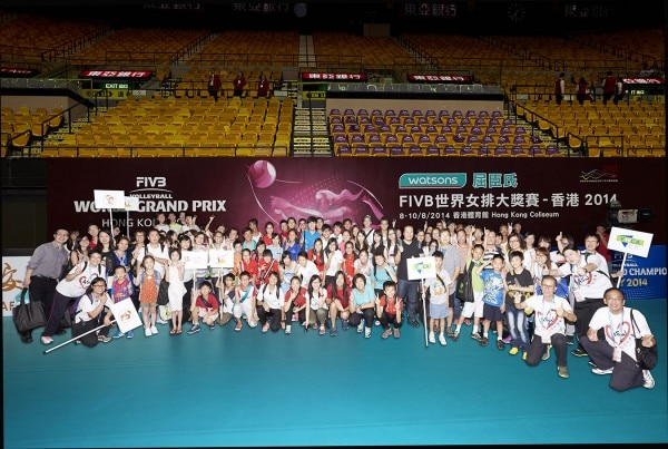 屈臣氏集團義工隊大合照