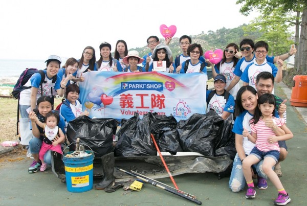 PARKnSHOP Hong Kong Beach Clean-up Day 2016